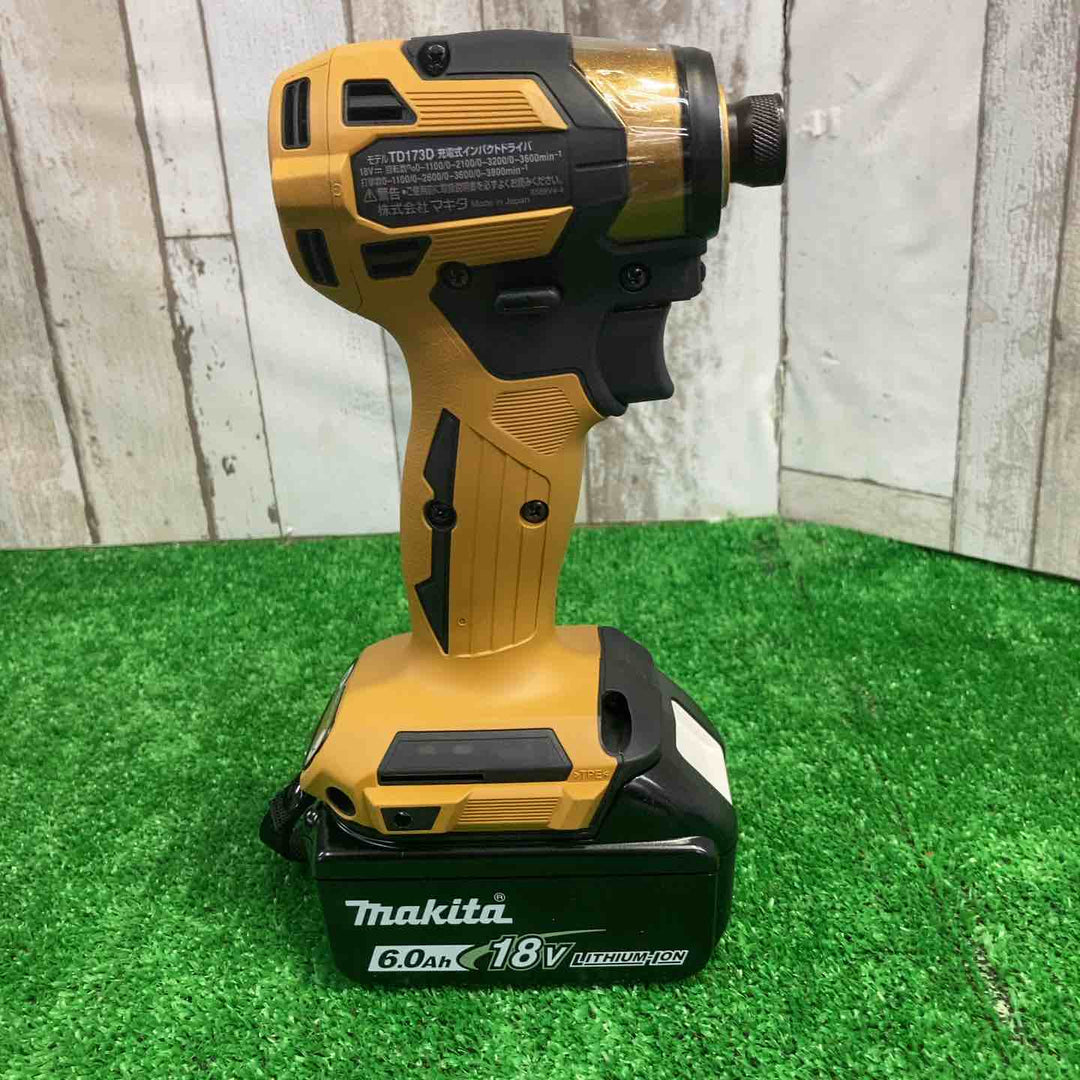 マキタ(makita) コードレスインパクトドライバー TD173DGXPY LTX20周年限定色 プレミアムイエロー【町田店】