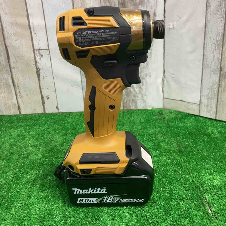 マキタ(makita) コードレスインパクトドライバー TD173DGXPY LTX20周年限定色 プレミアムイエロー【町田店】