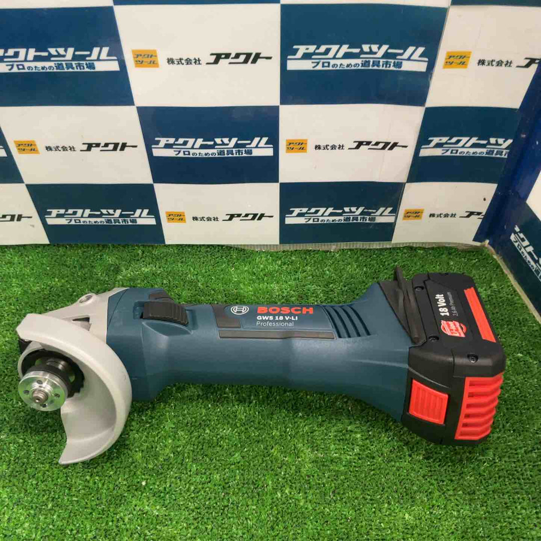 ◇BOSCH(ボッシュ) 18Vバッテリーディスクグラインダー GWS18V-LI【草加店】