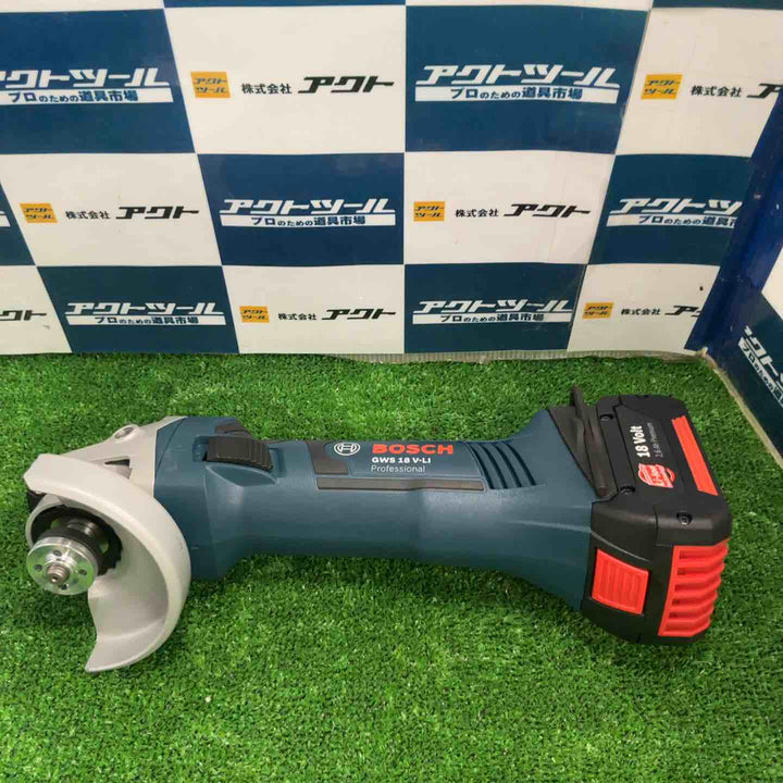 ◇BOSCH(ボッシュ) 18Vバッテリーディスクグラインダー GWS18V-LI【草加店】