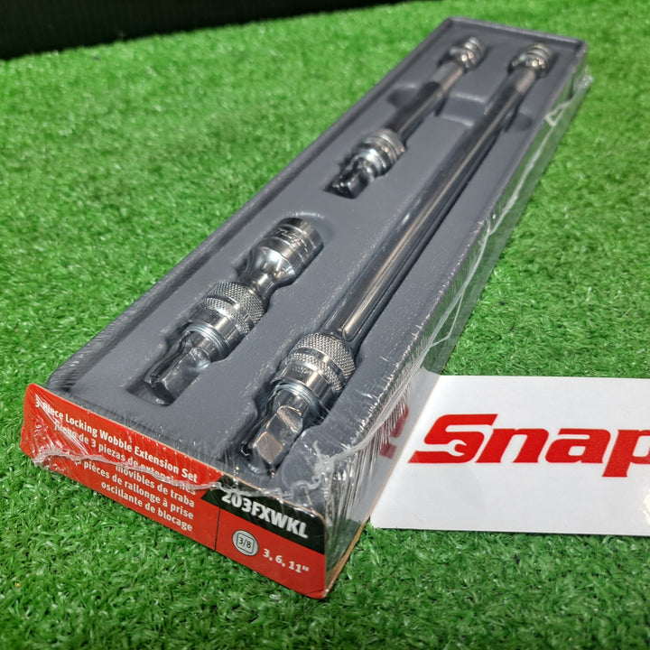 スナップオン/Snap-on  3/8sq クイックリリース/ロッキング ウォブルエクステンションセット 203FXWKL【岩槻店】