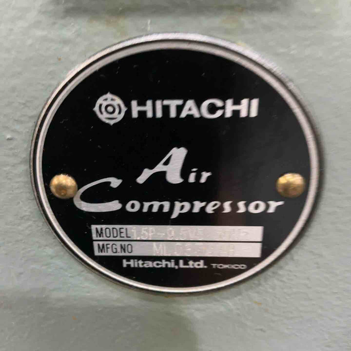【店頭受取り限定】◇日立産機(HITACHI) 2馬力ベビコン 1.5P-9.5V5 コンプレッサー 50Hz【川口店】