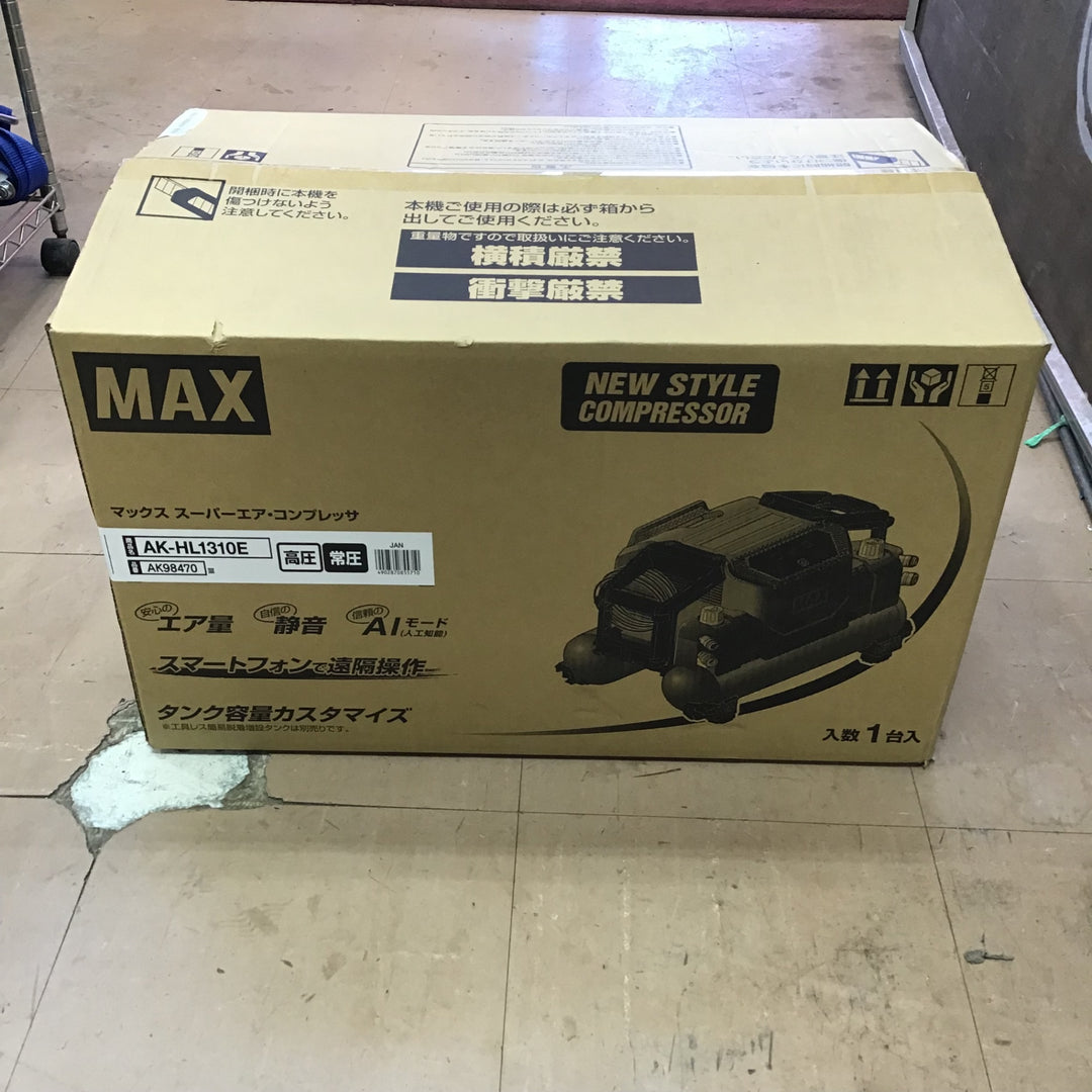 ★マックス(MAX) エアコンプレッサー AK-HL1310E_レッド【草加店】