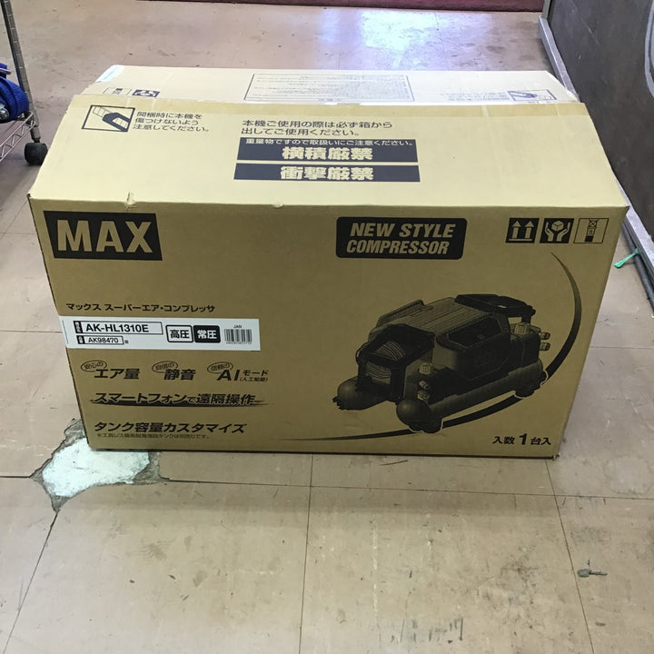 ★マックス(MAX) エアコンプレッサー AK-HL1310E_レッド【草加店】