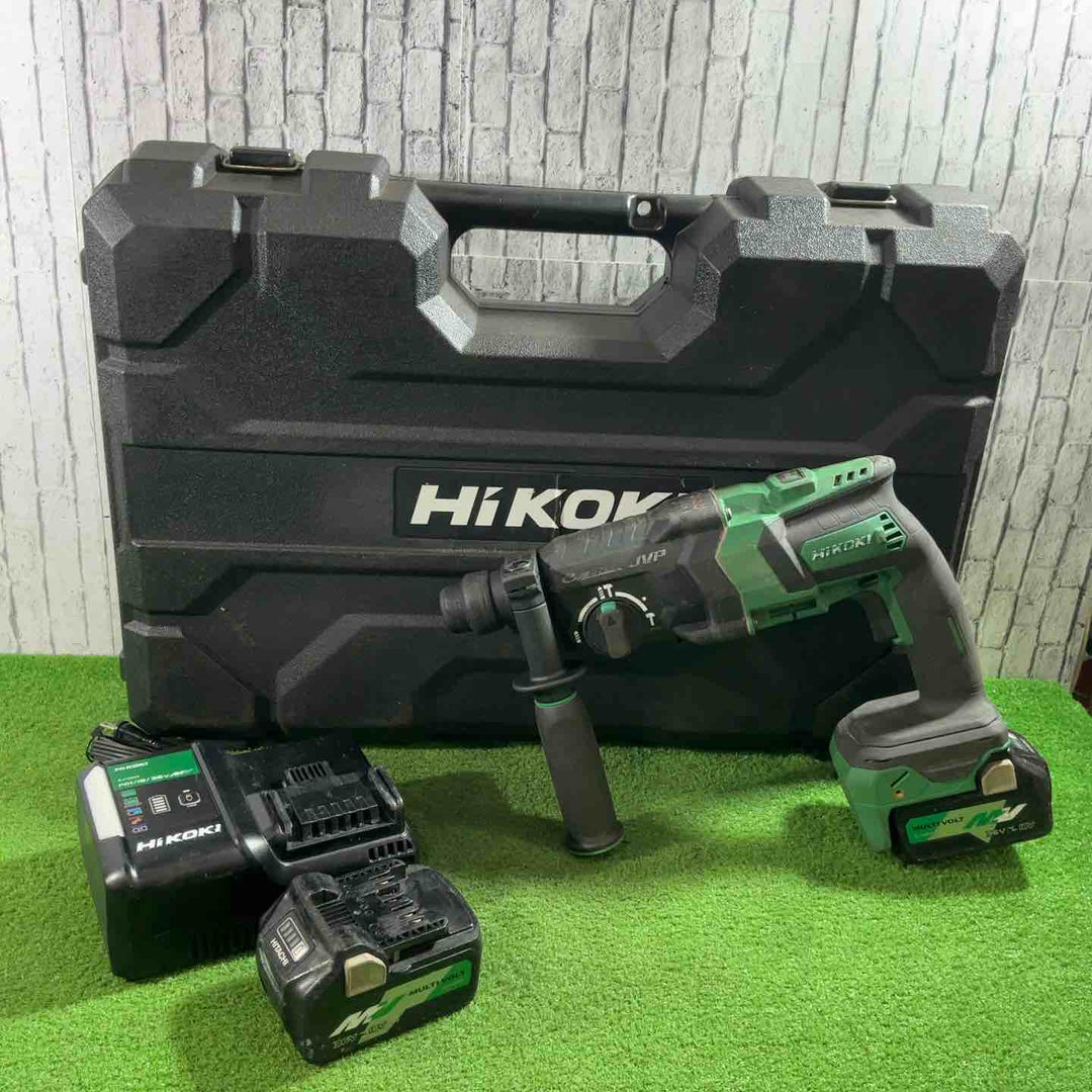 ★ハイコーキ(HIKOKI ※旧:日立工機) コードレスハンマドリル DH36DPE(2XP) 動作確認済【川口店】