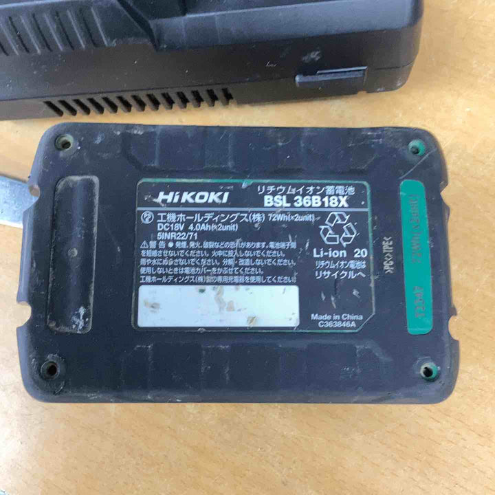 ★ハイコーキ(HIKOKI ※旧:日立工機) 100mmコードレスディスクグラインダ G3610DA(XP)【越谷店】