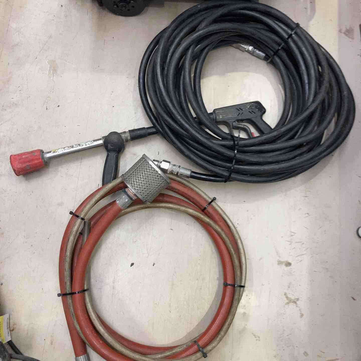 【店頭受取り限定・新品バッテリー】スーパー工業 防音型 エンジン高圧洗浄機 SEV-2108【町田店】