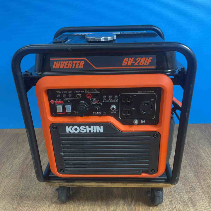 【店頭受取り限定】工進(KOSHIN) インバーター発電機 GV-28iF【岩槻店】