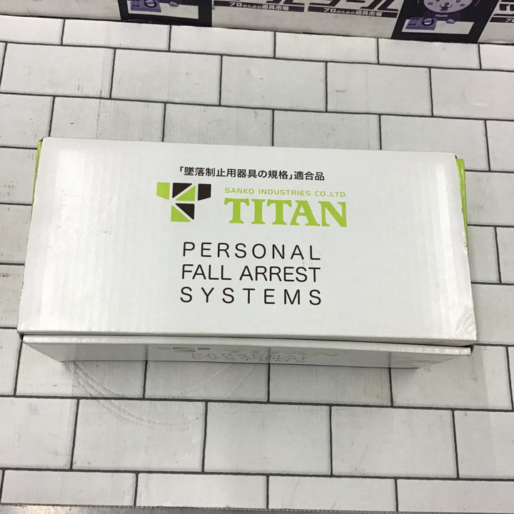 〇タイタン(TITAN) カルラックロープ式胴ベルト PRO-BL ブラック【所沢店】