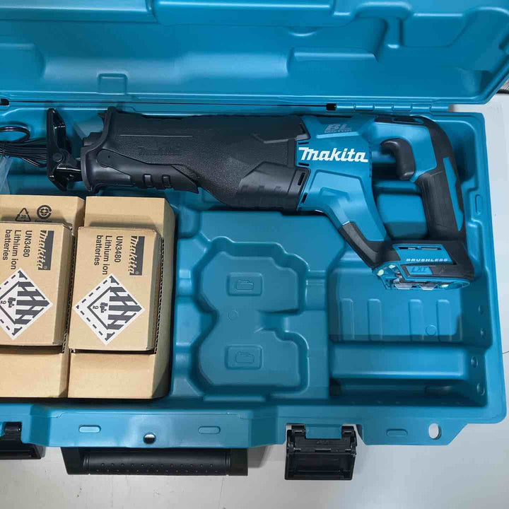 ★マキタ(makita)18V コードレスレシプロソー JR187DRGX バッテリー2個付属 純正品【戸田店】