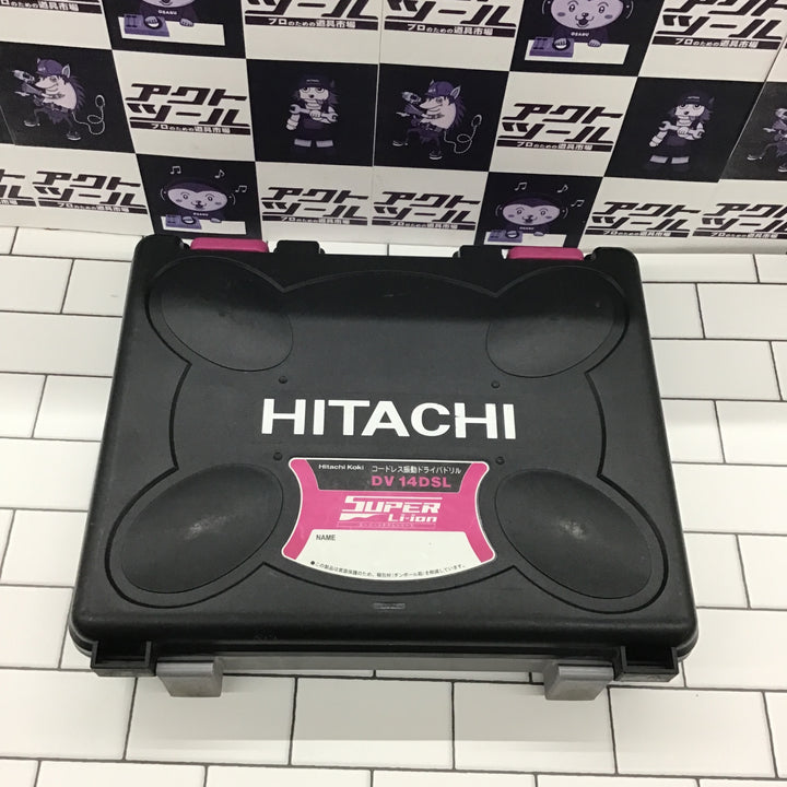 〇ハイコーキ(HIKOKI ※旧:日立工機) コードレスドリルドライバ DV14DSL(2SLCK)【所沢店】