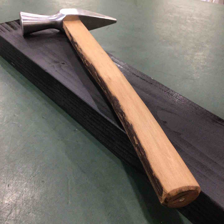 広輝 舟手型玄翁 小 100匁 牛殺し柄 霞仕上 【川口店】