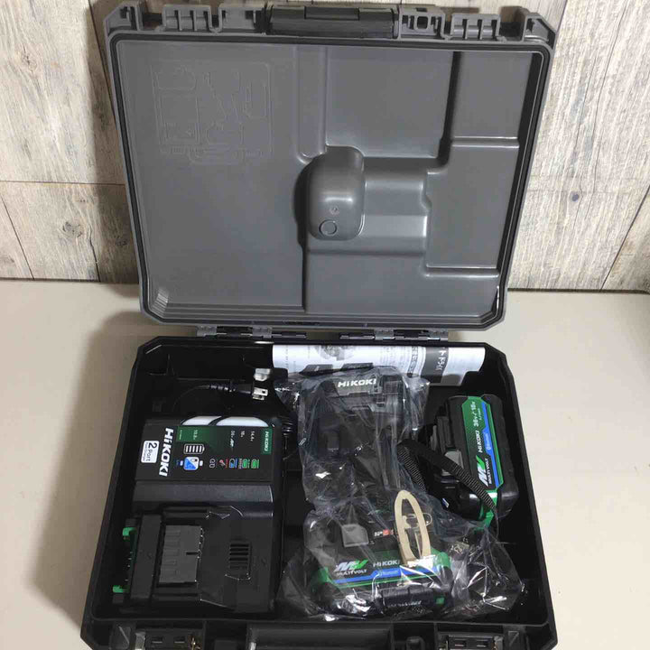 ★ハイコーキ(HIKOKI ※旧:日立工機) コードレスインパクトドライバ ストロングブラック WH36DD(2XHBSZ)【戸田店】