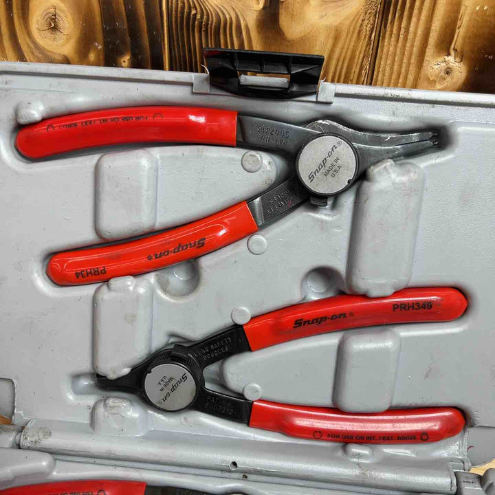 Snap-on スナップオン スナップリング リングプライヤセット 1個型式不明 PRH12 PRH129 PRH329 PRH349 PRH34　【越谷店】