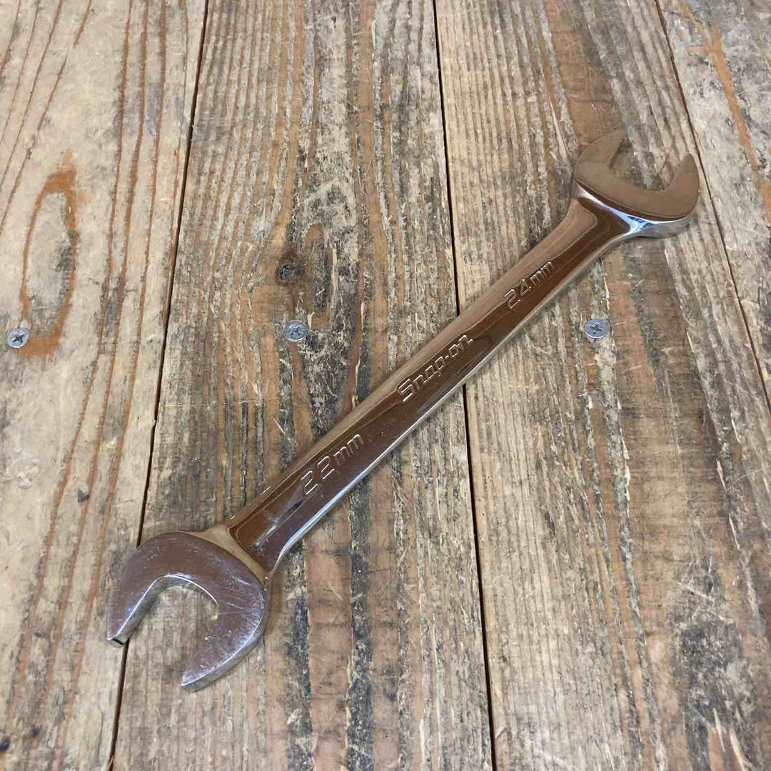 ◇スナップオン(Snap-on) 22-24mm オープンエンドレンチ VOM2224B スタンダードハンドル【所沢店】