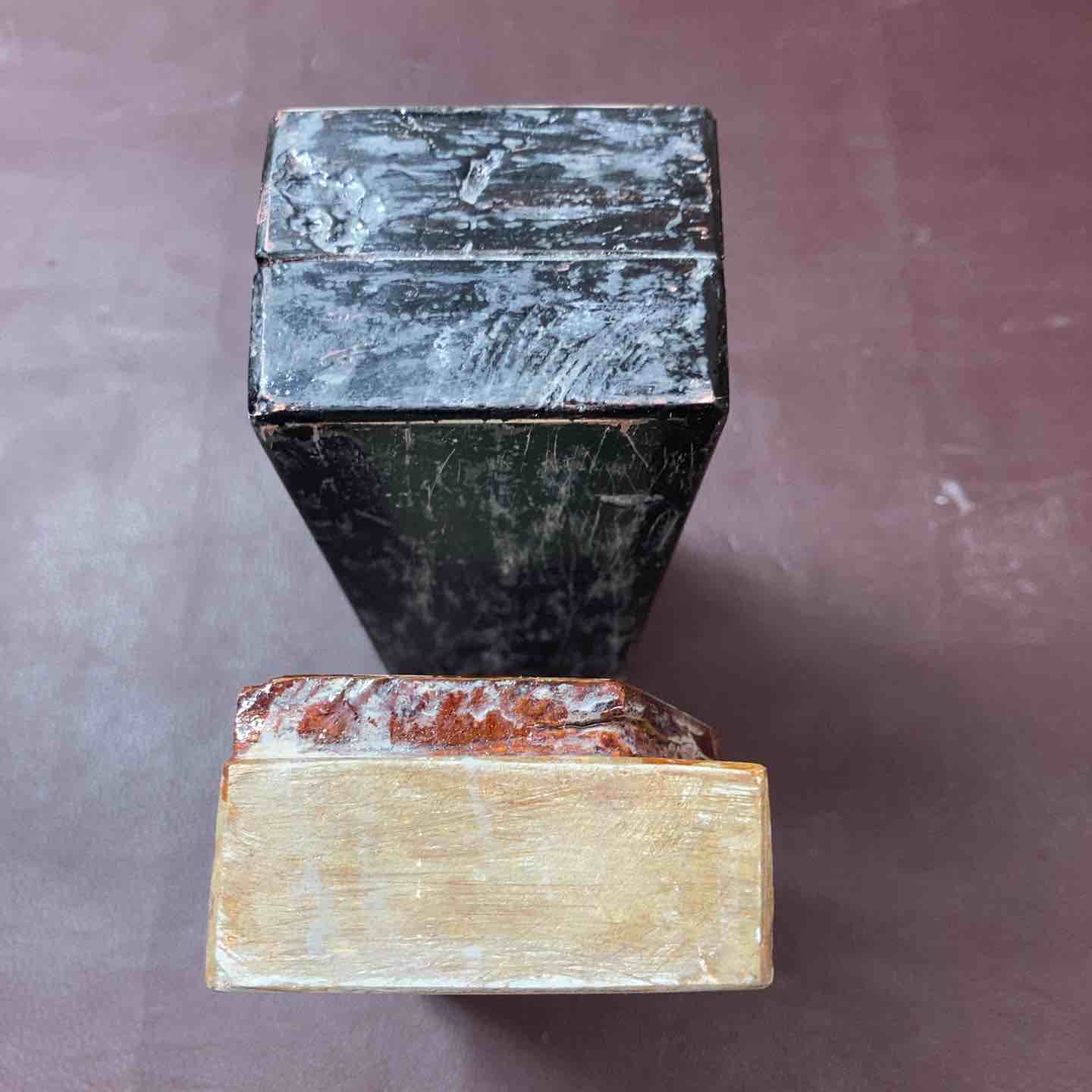 中古品】 天然砥石 上野御蔵砥石 2個まとめセット 総重量約3.5Kg