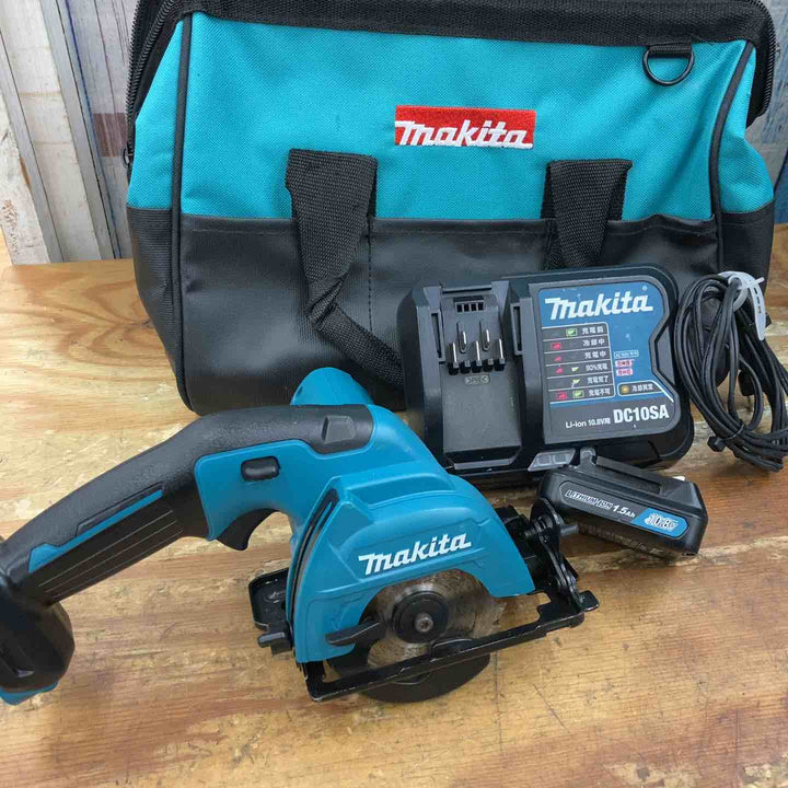 【中古品】★マキタ(makita) コードレスマルノコ HS301DSH 10.8V 85mm 鉄板ベース バッテリー、充電器付き！【柏店】