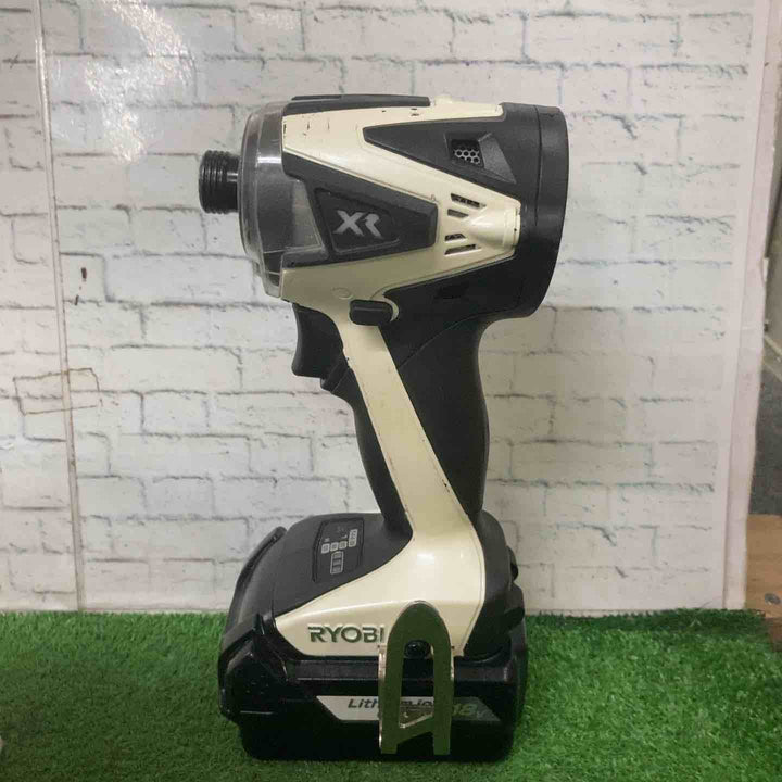 ★リョービ(RYOBI) コードレスインパクトドライバー BID-10XR_ホワイト【町田店】