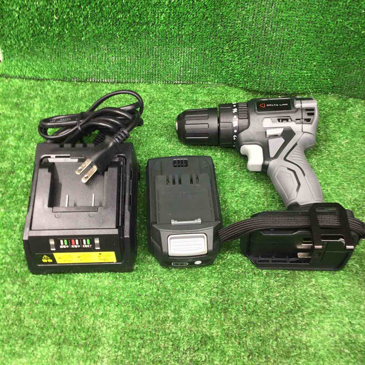 【特別特価！未使用品】高儀 DELTA LINK 18V 充電式 ドライバドリル DR-180CZLiA【桶川店】