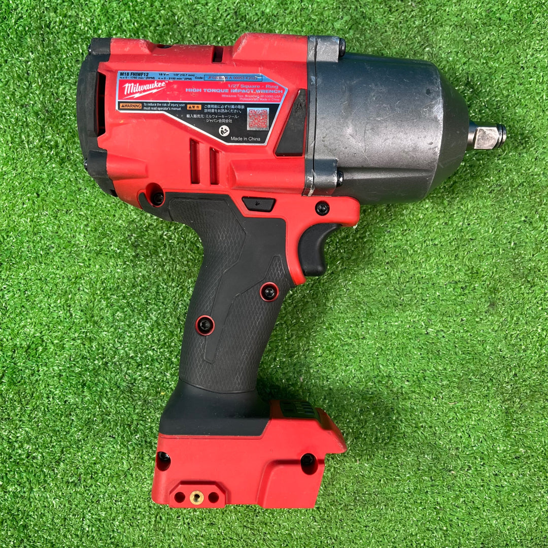 【動作未確認/ジャンク】ミルウォーキー/milwaukee 18V コードレスインパクトレンチ M18 FHIWF12【岩槻店】