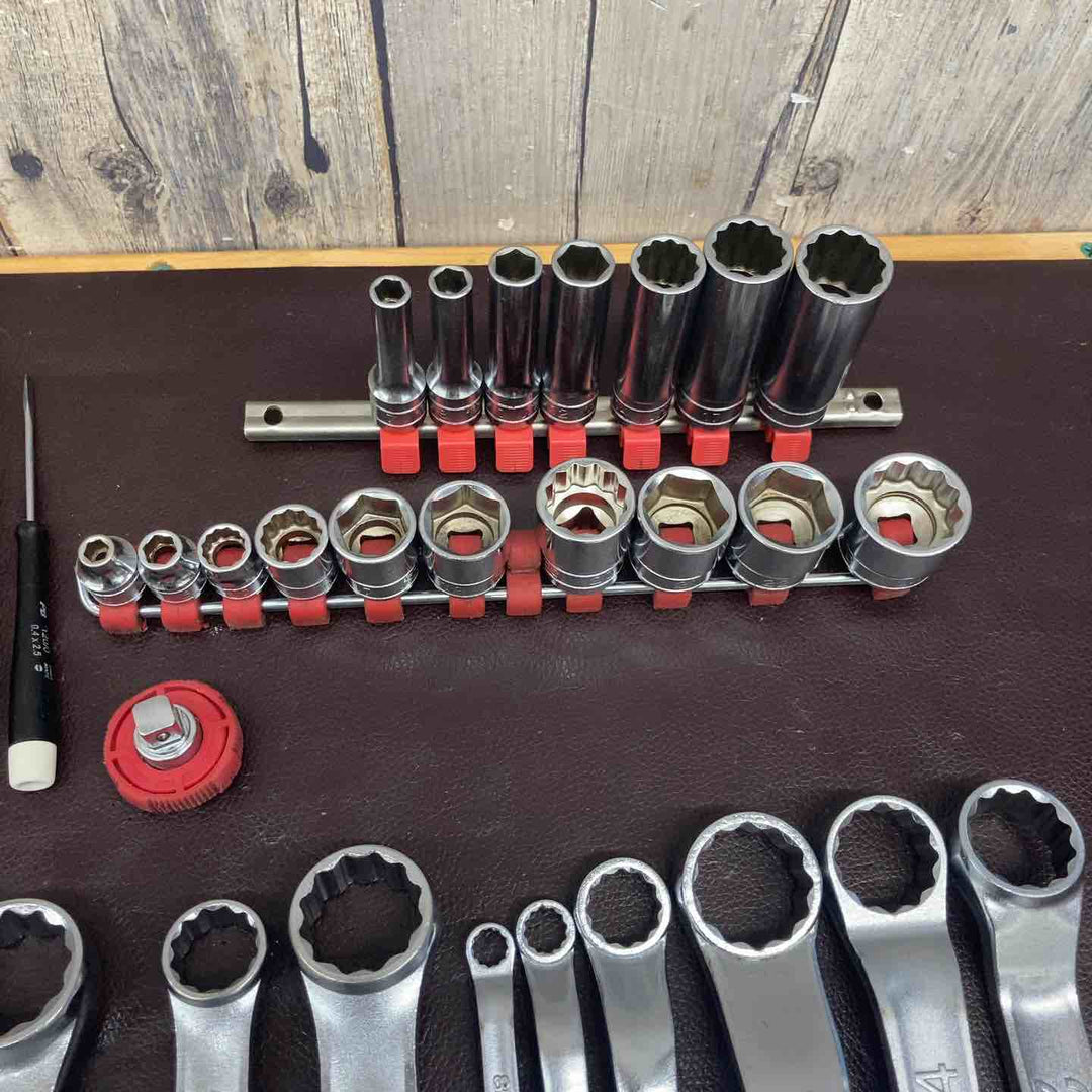 【中古品】 KTC(京都機械工具) ハンドツール 62点まとめ ラチェット スパナ レンチ プライヤ BR390L 【東大和店】