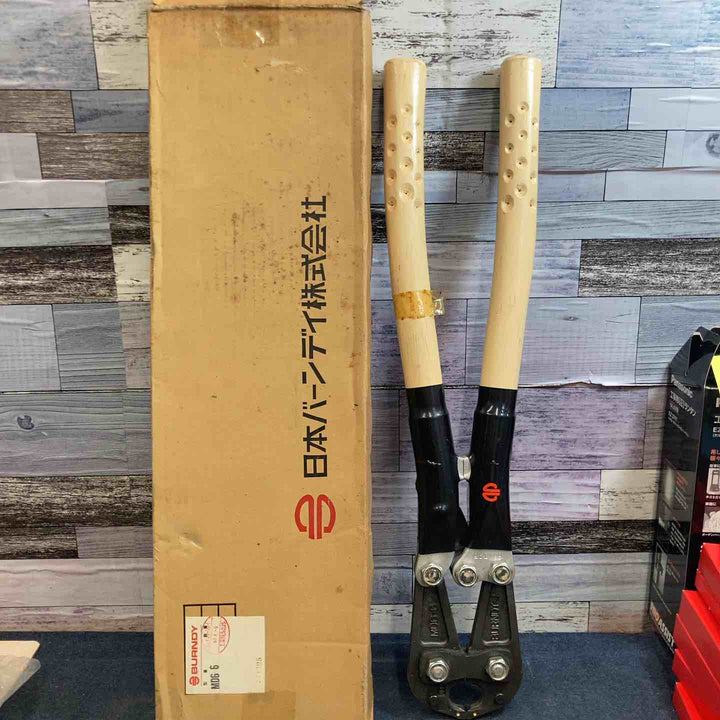 日本バーンディ BURNDY-JMD6-6 低圧引込線用工事用 手動圧縮工具 圧縮ペンチ【八潮店】