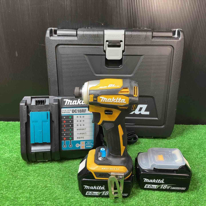 【美品】★マキタ(makita) コードレスインパクトドライバー TD172DGXFY 18Vバッテリー2個付き！【岩槻店】