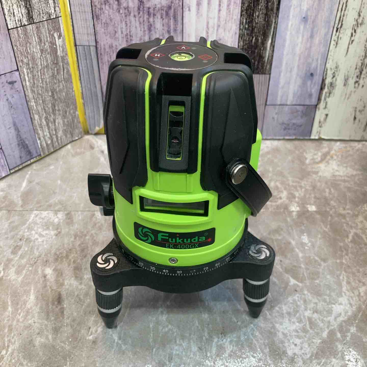 ◇フクダ(FUKUDA) ダイレクトグリーンレーザー墨出し器 EK-400GX 矩