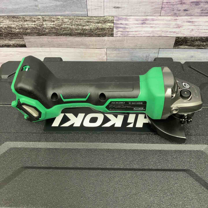 ★ハイコーキ(HIKOKI ※旧:日立工機) 100mmコードレスディスクグラインダ G3610DB(XP)【八潮店】