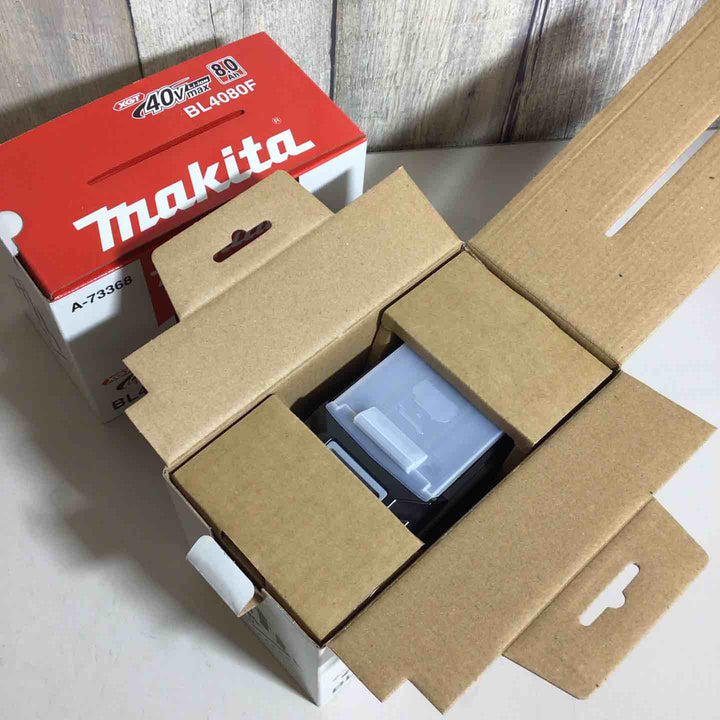 【未使用品】 純正 マキタ makita リチウムイオンバッテリー 40Vmax/8.0Ah BL4080F 2個 バッテリー 40V 【戸田店】