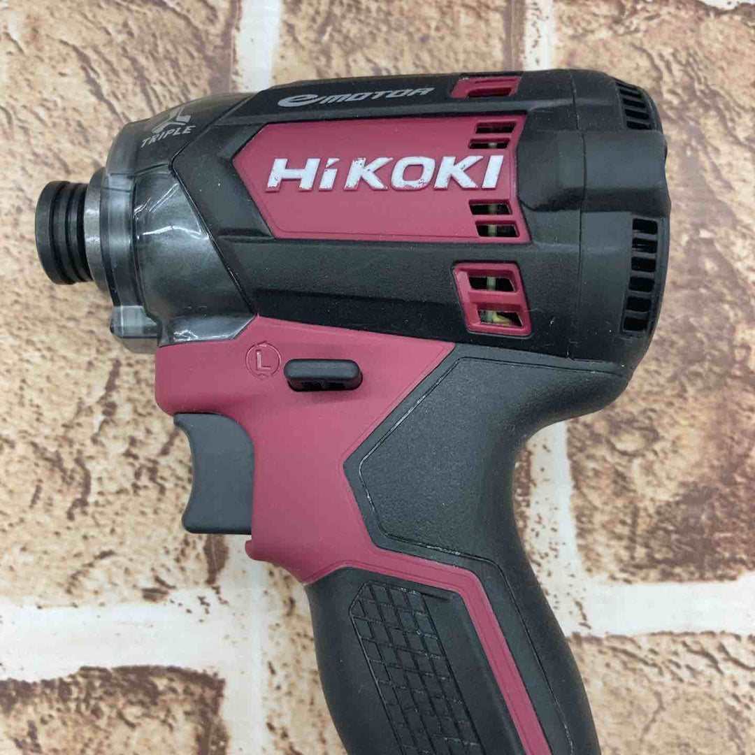 ★ハイコーキ(HIKOKI ※旧:日立工機) コードレスインパクトドライバー WH18DC(NNR)【所沢店】