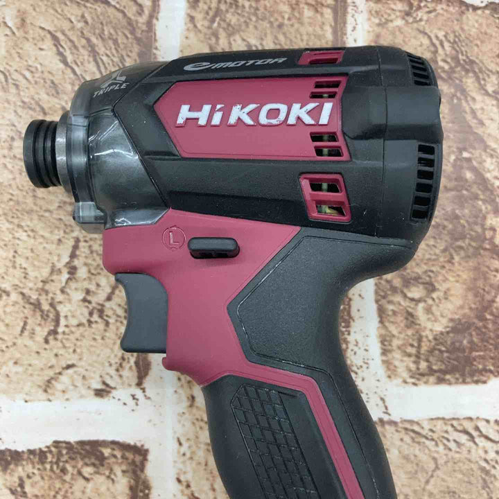 ★ハイコーキ(HIKOKI ※旧:日立工機) コードレスインパクトドライバー WH18DC(NNR)【所沢店】