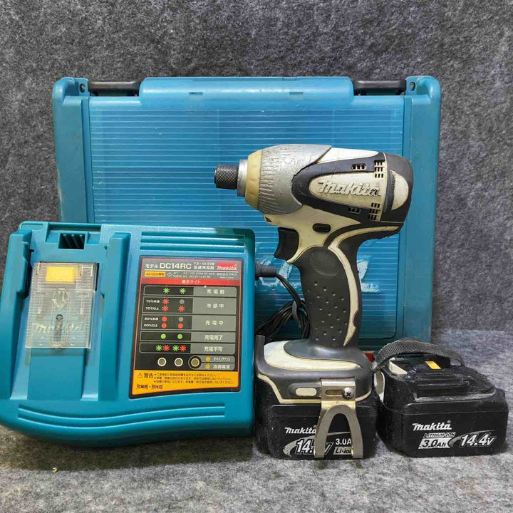 マキタ(makita) コードレスインパクトドライバー TD130DRFXW【桶川店】