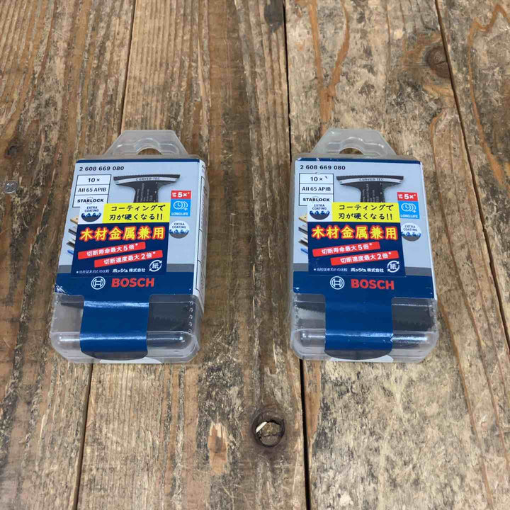 ボッシュ(BOSCH) マルチツールブレードスターロック OIS AII65APIB/10 10本入り 【木材&金属用】 2点 計20本【所沢店】