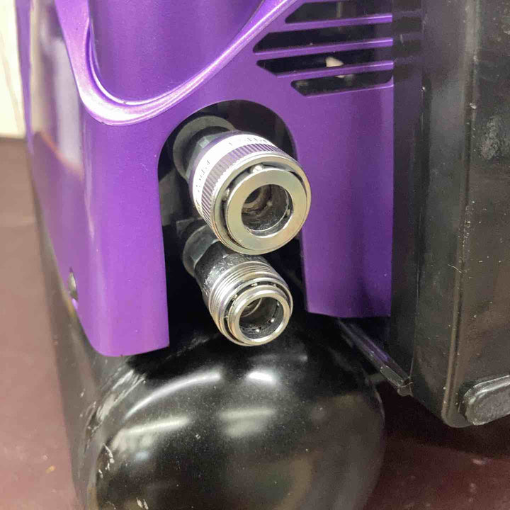 【中古品】 マックス(MAX) 高圧エアコンプレッサー AK-HL1270E3 メタリックパープル 【東大和店】