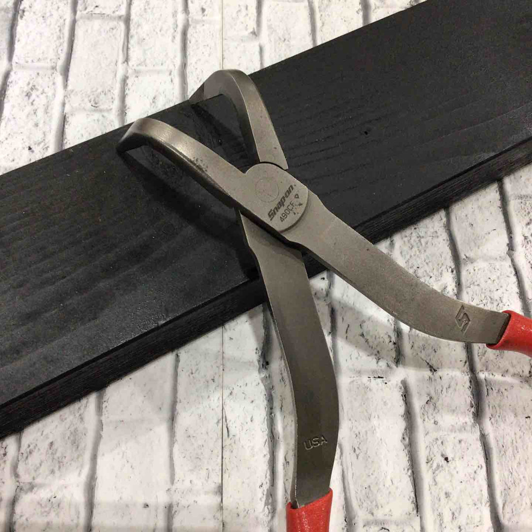 スナップオン(Snap-on) 90°ベントニードルノーズプライヤー 490CF 【川口店】