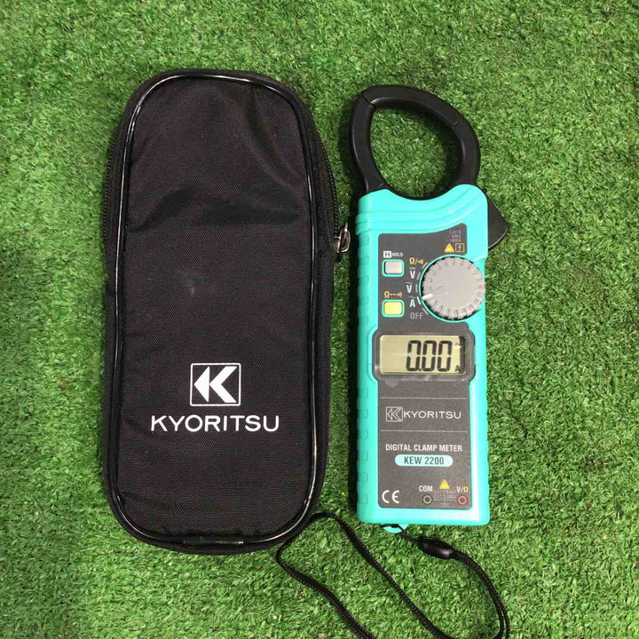 ◇共立電気計器(KYORITSU) 交流電流測定用クランプメータ KEW2200【町田店】