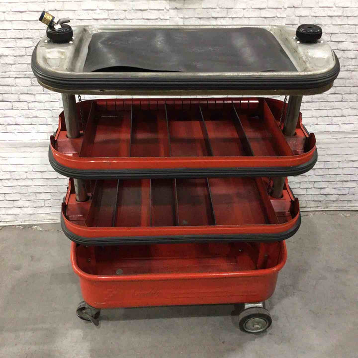 【店頭受取り限定】HORY ホリー 4段ツールワゴン Caddy キャディー RC-101 キャスター付ツールカート【川口店】