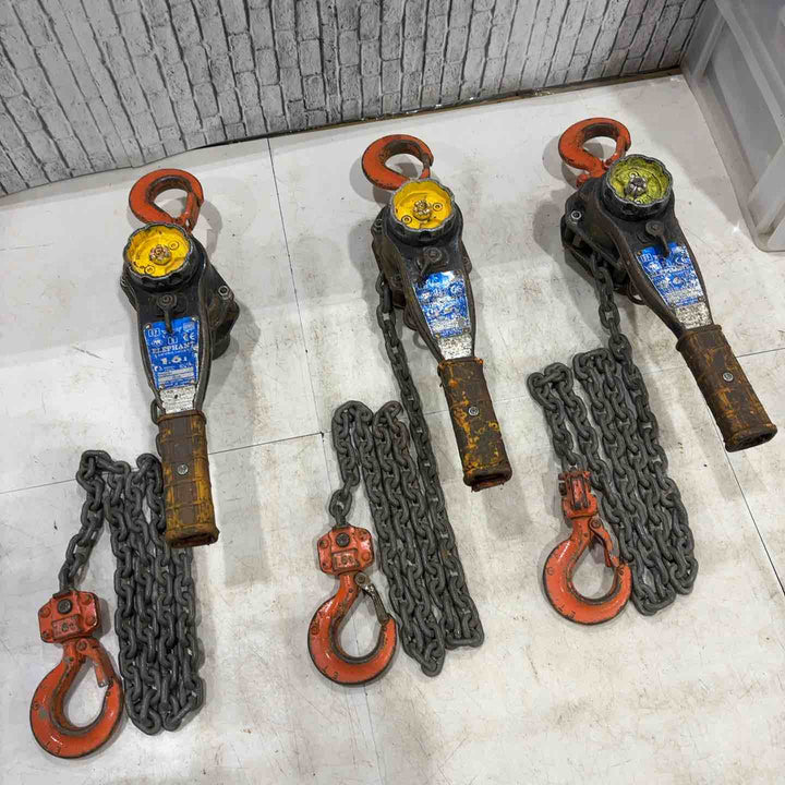 ◇象印 エレファント 1.6tレバーブロック YA-160 3個セット 1.6t【川口店】