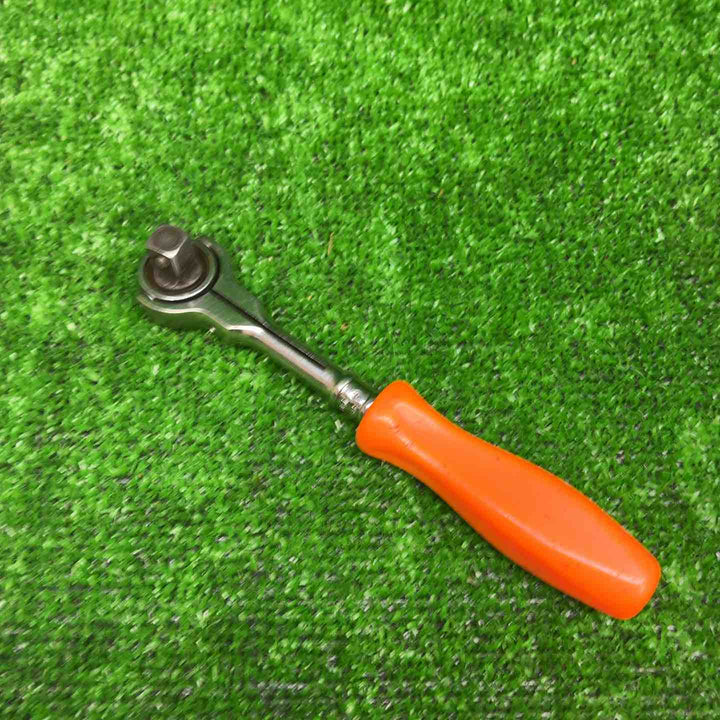 Snap-on スナップオン FHCNFD72 3/8 ショートスイベルラチェットハンドル オレンジ【藤沢店】