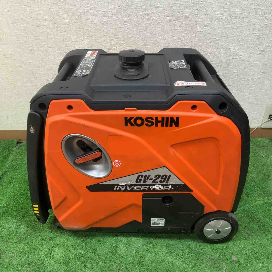 【店頭受取り限定】☆工進(KOSHIN) インバーター発電機 GV-29i【草加店】
