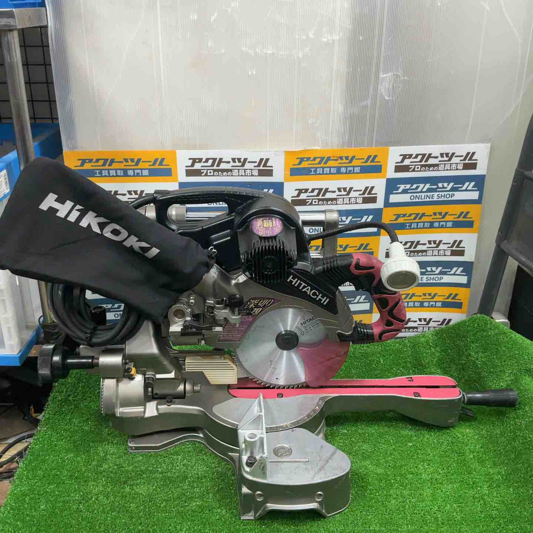 ★ハイコーキ(HIKOKI ※旧:日立工機) 卓上スライド丸のこ C7RSHC【草加店】