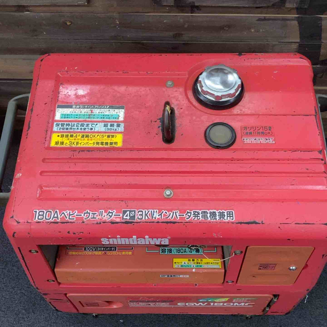 【店頭受取り限定】◇新ダイワ エンジンウェルダーEGW180MC-i 溶接機【柏店】
