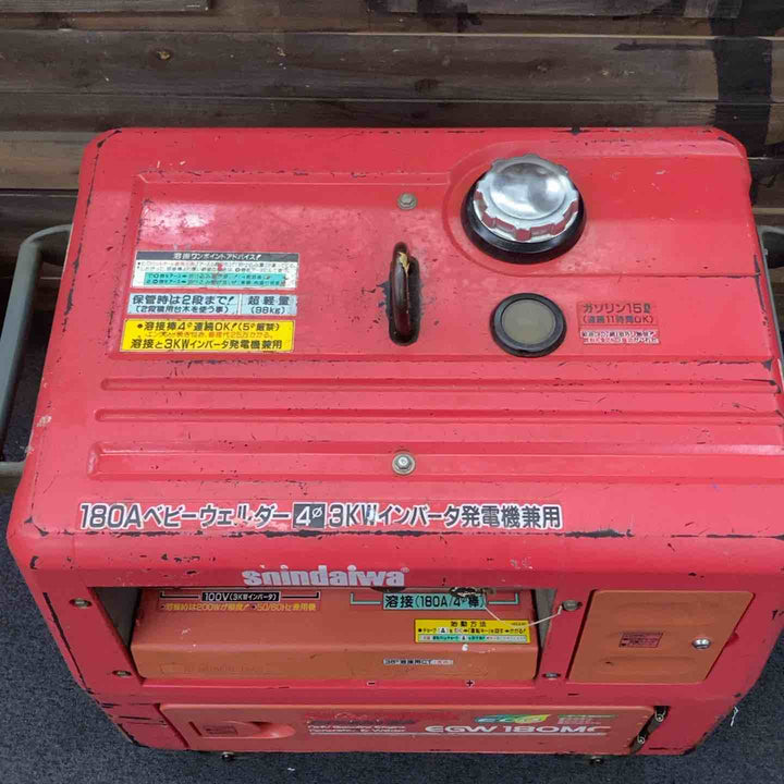 【店頭受取り限定】◇新ダイワ エンジンウェルダーEGW180MC-i 溶接機【柏店】