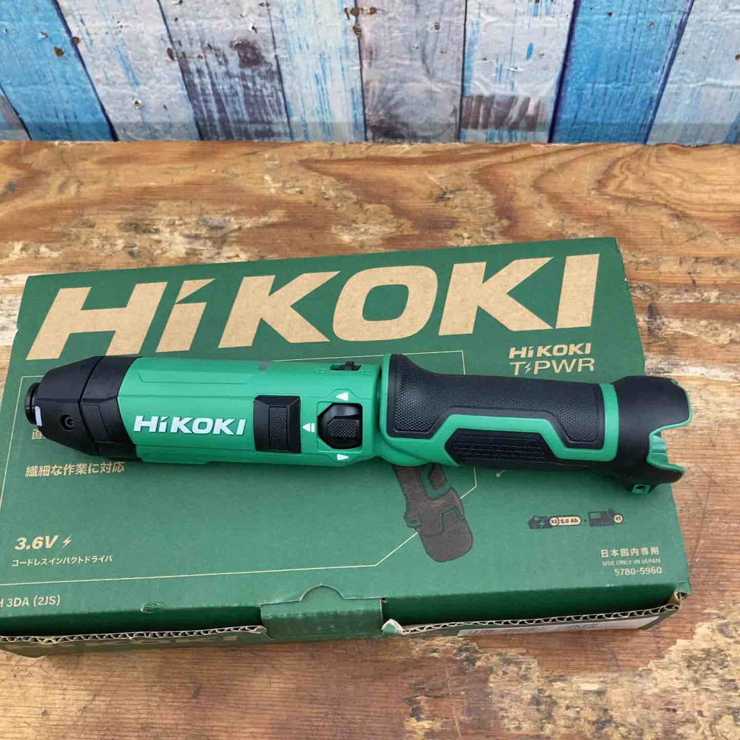★ハイコーキ(HIKOKI) コードレスインパクトドライバー WH3DA(2JS)【柏店】