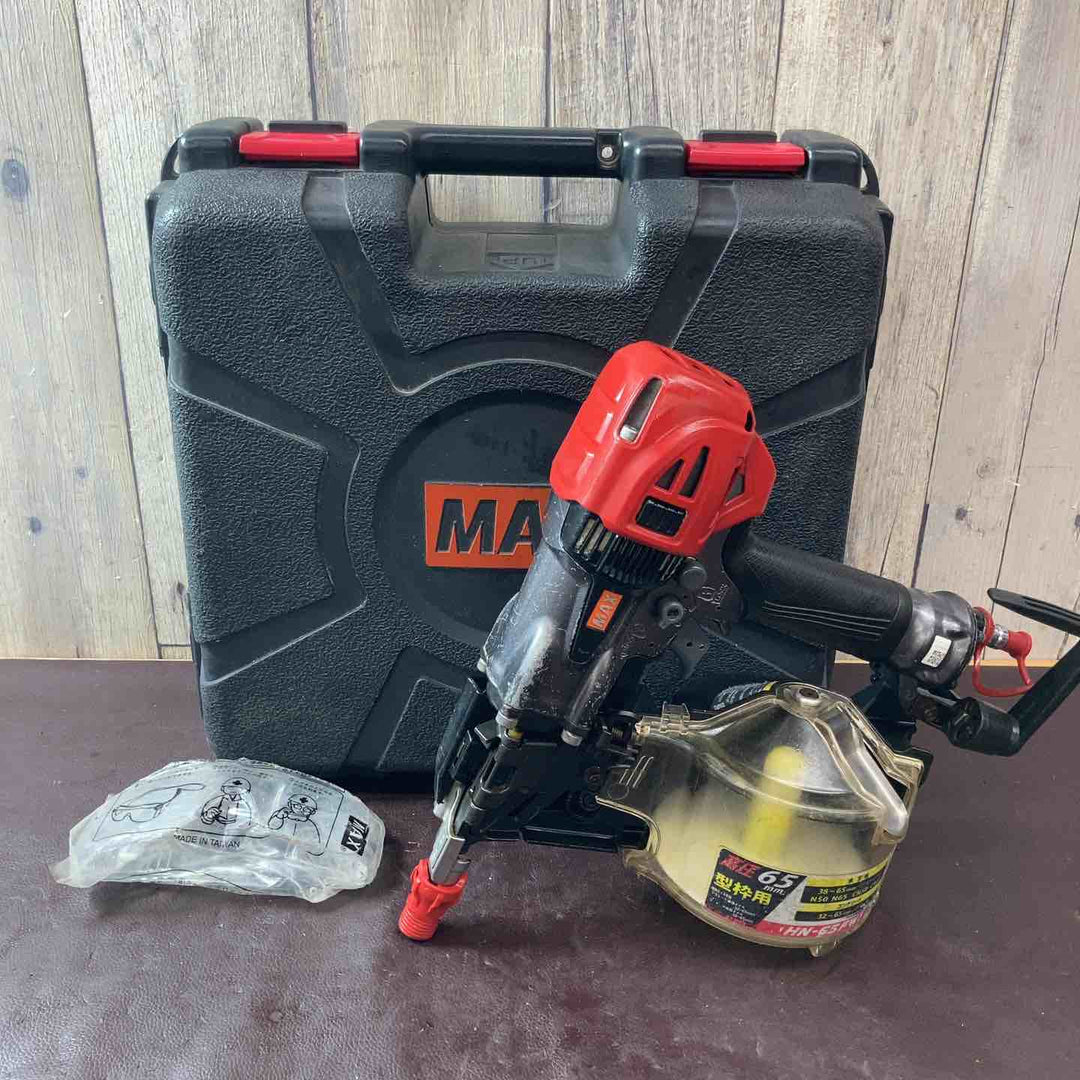 中古品】 マックス(MAX) 高圧エア釘打ち機 HN-65FW1 【東大和店 