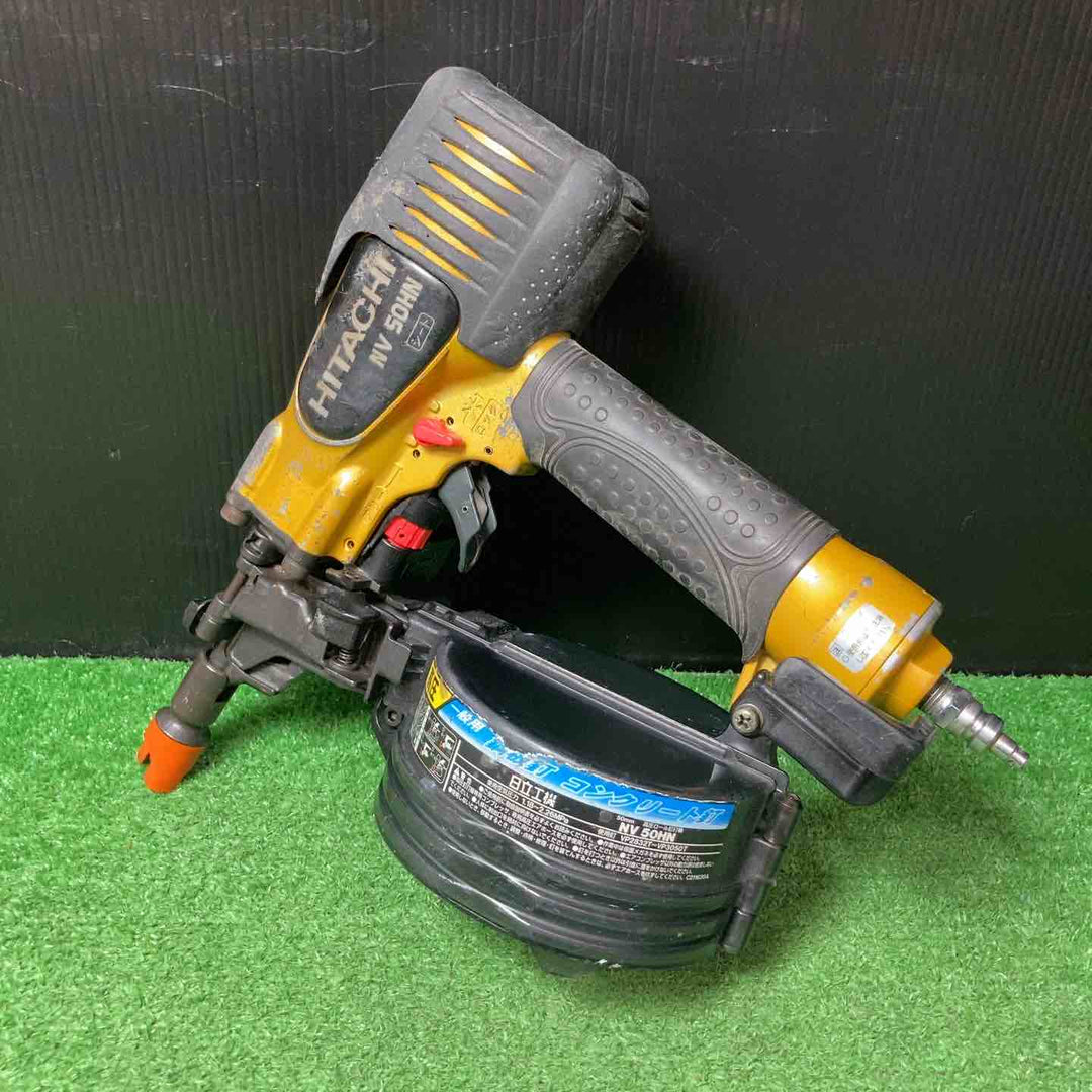 【現状品】◇日立 ロール釘打(コイルネイラ) NV50HN【岩槻店】