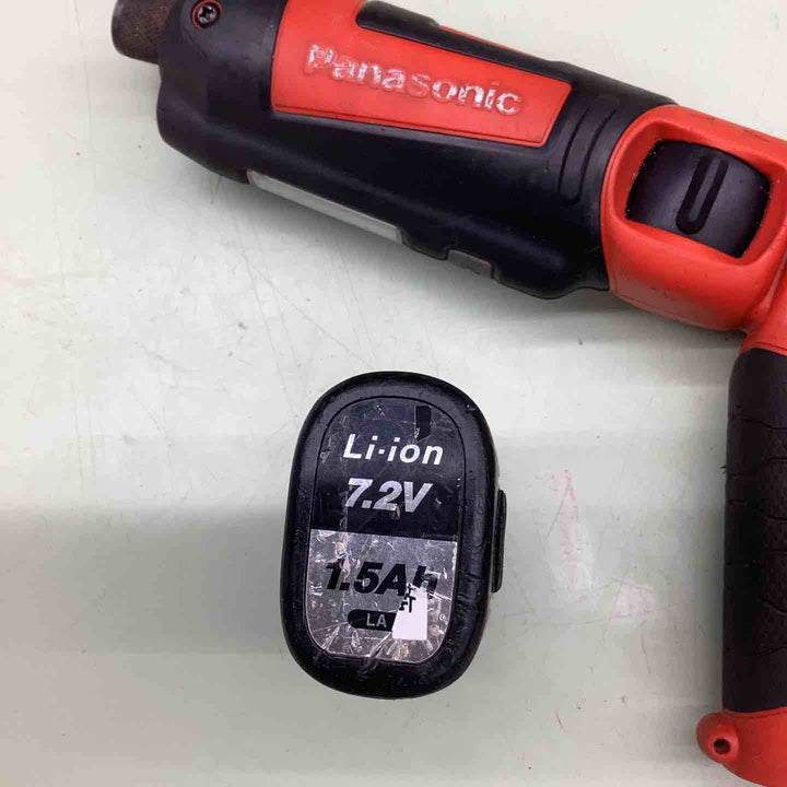 ◇パナソニック(Panasonic) 充電スティックインパクトドライバー 7.2V  レッド EZ7521X-R【越谷店】