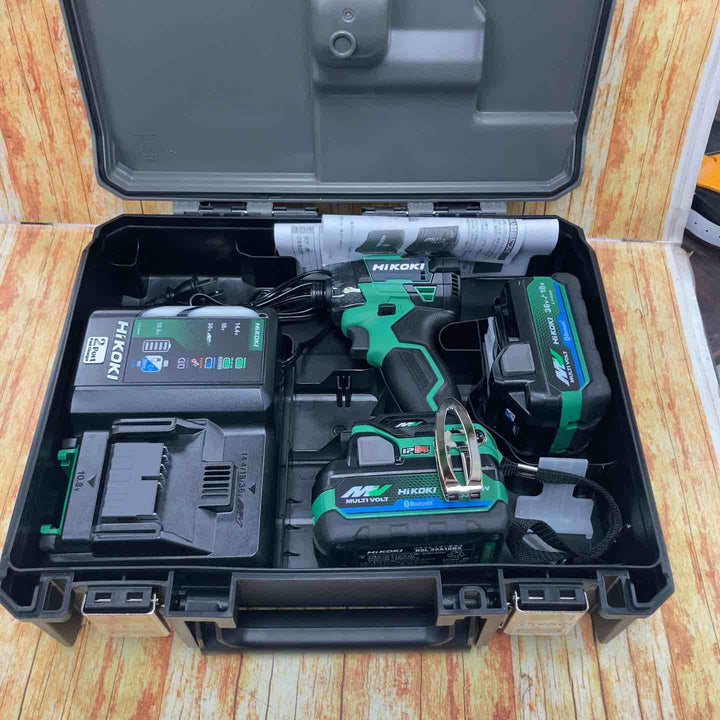★ハイコーキ(HIKOKI ※旧:日立工機) コードレスインパクトドライバ アグレッシブグリーン WH36DD(2XHLSZ)【川崎店】