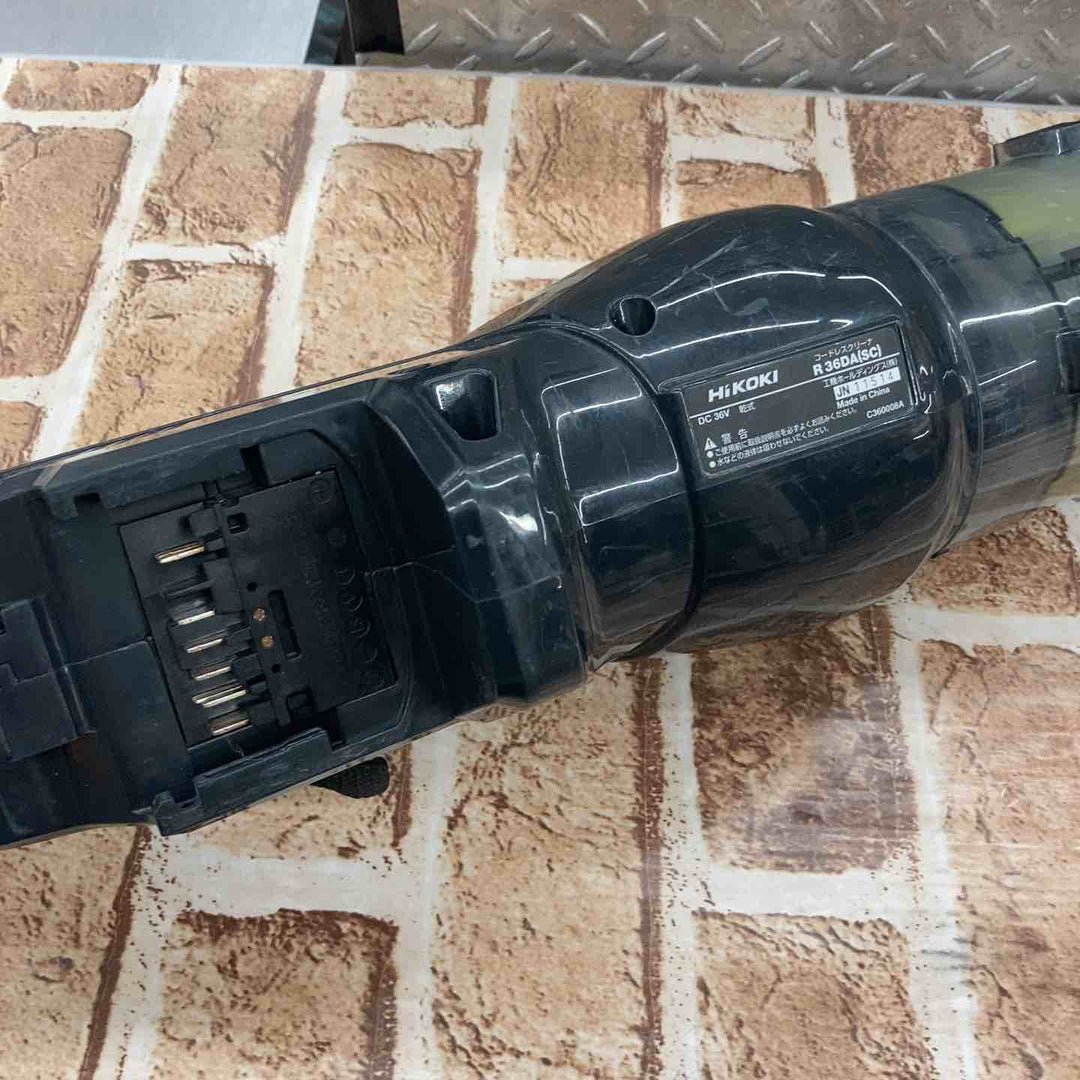 ★ハイコーキ(HIKOKI ※旧:日立工機) コードレスクリーナー R36DA(SC)(NN)【所沢店】